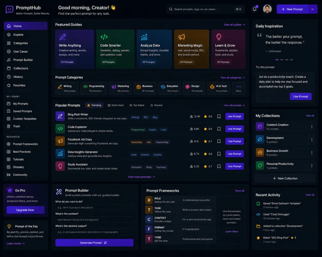 Home 29 Explore Ai Prompt Engineering Tools, Prompt Marketplaces, Prompt Generators, And Prompt Management Platforms For Chatgpt, Midjourney, And Other Ai Models.